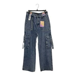 Blue Cargo Jeans